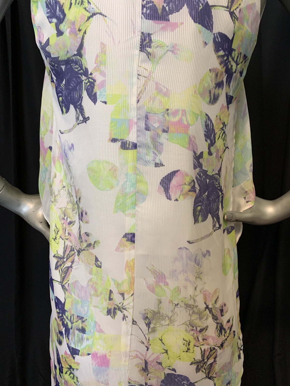 Bcbgeneration Floral Spaghetti Strap Shift Dress … - image 7