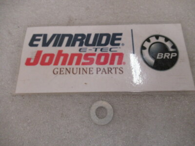 J3A Johnson Evinrude OMC 120196 Bezel Washer OEM New Factory Boat Parts