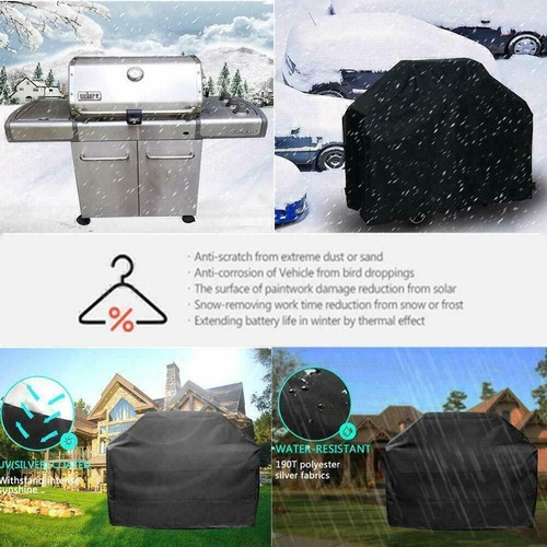 58" Indoor Outdoor BBQ Burner Gas Grill Case Waterproof Sun Protection Dustproof - Picture 3 of 10