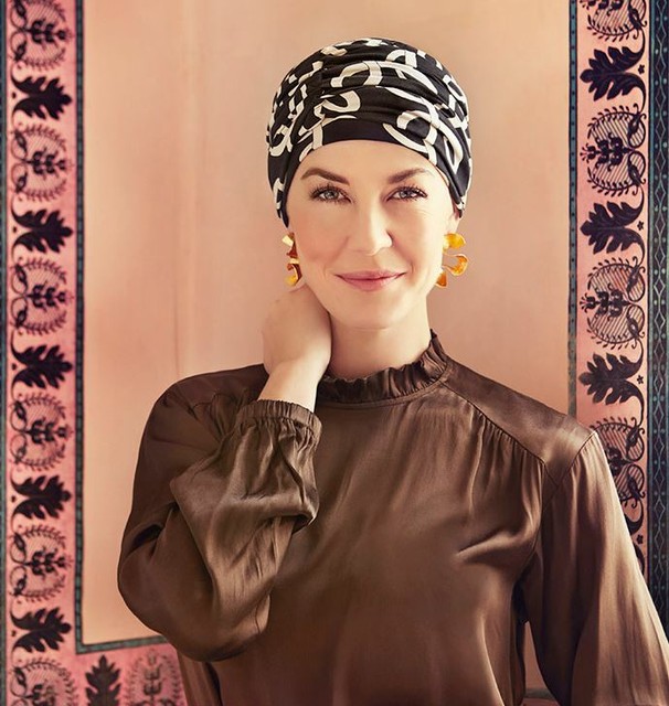 Karma Turban w/ Headband (2pc) Classic Bows by Christine Headwear, One