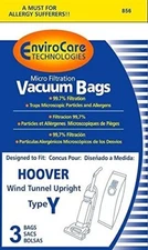 Vacuum Parts & Accessories Hoover Type Y Vacuum Bags Micro Filtration wind tunne