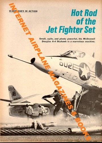 AIR PROGRESS SEP 1968 GRUMMAN F3F BARREL FIGHTER USN VF KOREAN WAR MIG IL YAK - Picture 3 of 3