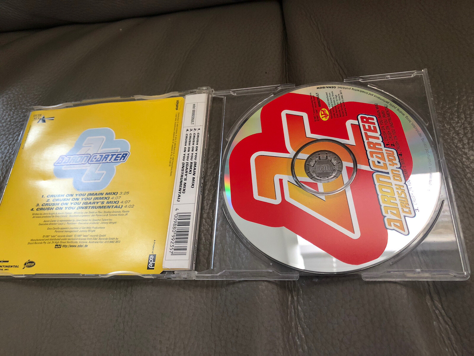 Aaron Carter Crush on You CD single | eBay Australia