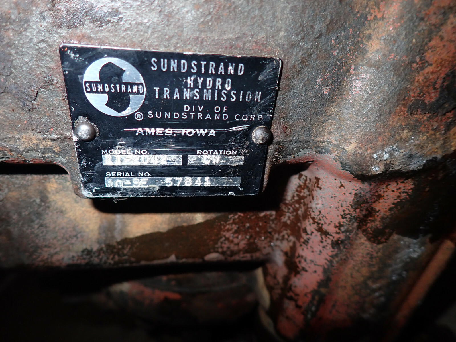 Case IH Hydrostatic Pump 400476A2 242507A2 Sundstrand Hydro 2388 2366 ...