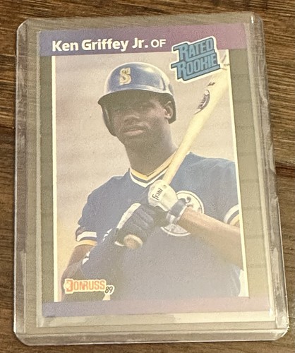1989 Donruss - Rated Rookie Next to PERFORMANCE #33 Ken Griffey Jr (RC)