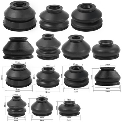 #ad 14x Ball Joints Boot Dust Cover Suspension Steering Control Arms Rods Track Tie $12.99