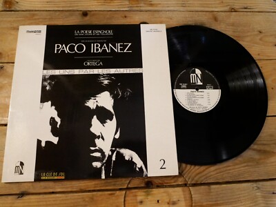 PACO IBANEZ LA POESIE ESPAGNOLE DE ALWAYS LP 33T VINYL COVER EX ORIGINAL 1968