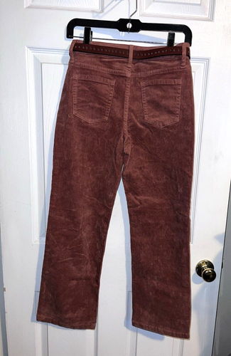 NWT ART CLASS Baggy Girls High Rise Corduroy Pants Blush Brown Sz L (10-12) - Picture 5 of 9