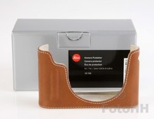LEICA D-LUX 6 CAMERA PROTECTOR COLORE COGNAC (NUMERO LEICA: 18730) NUOVO IN SCATOLA