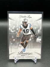 2024 Panini Prestige #43 Frankie Luvu Card Washington Commanders