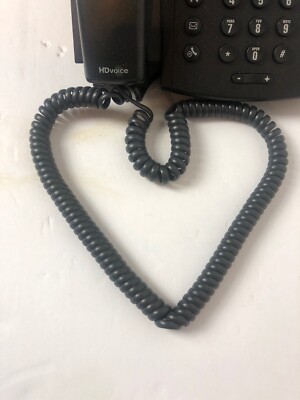 Polycom vvx300 desktop IP business office telephone with handset and stand Mint