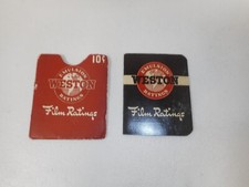 Vintage Weston Emulsion Film Ratings Book 1945 Photographic Memorabilia