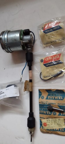 Vintage Yamaha Nippon Seiki Tachometer NOS Motorcycle Parts OEM Collector’s Item - Picture 6 of 9