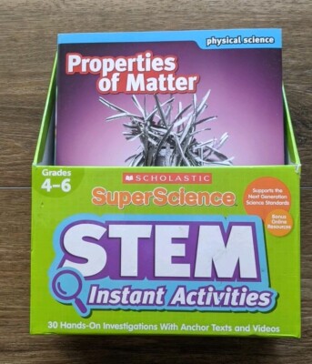 SuperScience STEM Instant Activities: Grades 4-6 Homeschool ED9