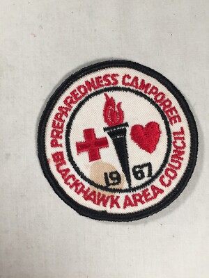 1967 Blackhawk Area Council Preparedness Camporee BSA Activity Patch