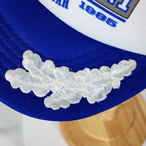 Vtg 1984 BYU National Champions No. 1 Graphic w/White Scrambled Eggs on Brim Hat - Picture 9 of 14