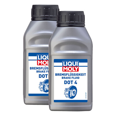 Bremsflüssigkeit LIQUI MOLY DOT4 2X 250ml Brems Flüssigkeit Brake Bremse bremsen