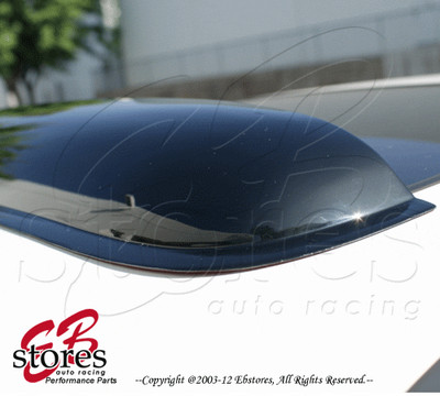 Rain Visor 3mm Dark Gray Sun Roof 1080mm (42.5'') 96-07 For Chrysler Town&Country