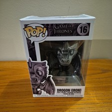 Funko Pop! Figura Vinilo Juego de Tronos Drogon (Iron) Dragon #16