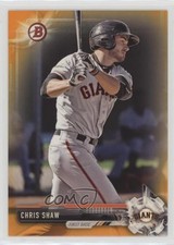 2017 Bowman Prospects Orange 12/25 Chris Shaw #BP14 9gt