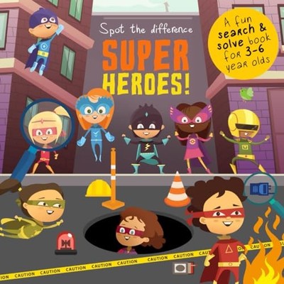 Spot The Difference - Superheroes!: A..., Books, Webber