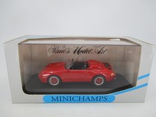 DV12484 MINICHAMPS 1/43 PORSCHE CARRERA 911 993 CABRIOLET 1994 ROUGE REF ???