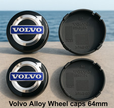 4 X Volvo  V70 1998 P Car Hub Centre Caps 64mm Wheel Hub Caps Waterproof