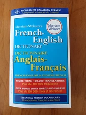 French English Dictionary, Merriam Webster