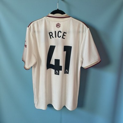 Arsenal FC 2025/26 Away Authentic Jersey Declan Rice #41 Adidas