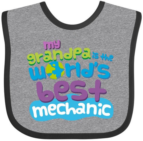 Inktastic Mechaniker Opa Baby Lätzchen Kinder Jungen Mädchen Kleidung Kleinkind HWS - Bild 1 von 9