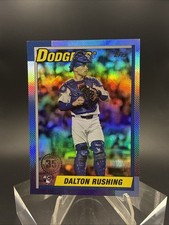 2025 Topps Update Series - 1990 Topps Baseball Dalton Rushing (RC) Dodgers