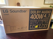 ** NEW unopened** LG SOUNDBAR Surround400w 4.1 Channel ! With Wireless Speakers