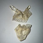 Vintage Barbie Lingerie Set Bra & Panties