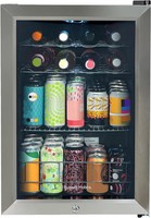 Russell Hobbs RHGWC4SS-LCK Freestanding Wine Cooler with LED Display 62L