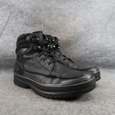 Sorel Shoes Mens 8 Boots Lace Up Kingston Peak Leather Waterproof Winter Chukka