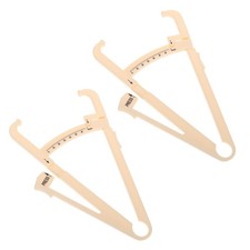 Dispositivo de medición portátil probador de grasa corporal Skinfold caliper 2 piezas