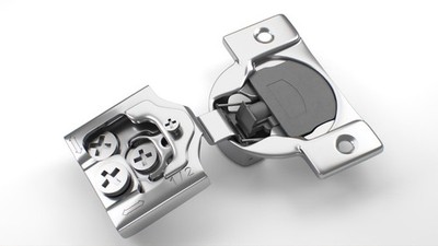 20 Pack, 1/2'' Overlay 3D Soft Close Concealed Hinge for Face Frame Door, Smoo...