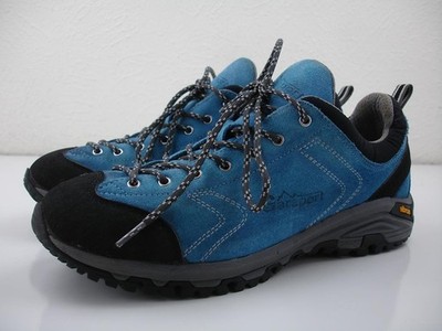 Womens 9 M 40 GARSPORT Heckla Blue Suede Leather Trekking Cllimbing Shoes Vibram