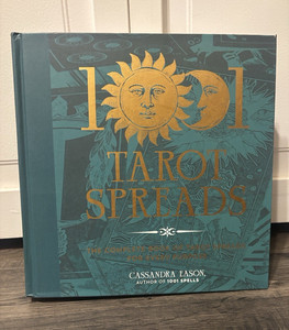 1001 Tarot Spreads Hardcover Book by Cassandra Lason