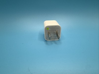 Apple 5W USB Wall Charger Cube Power Adapter for iPhone - White