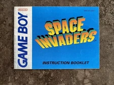 Space Invaders (GameBoy, Manual Only)