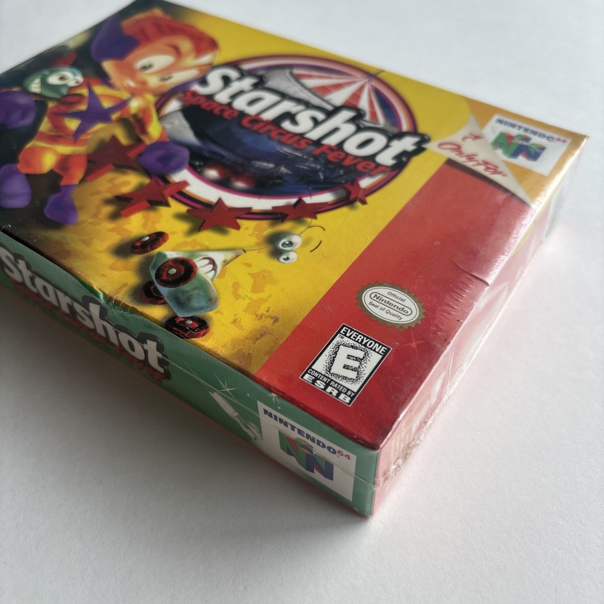 New Starshot Space Circus Fever Nintendo 64 N64 Sealed Authentic