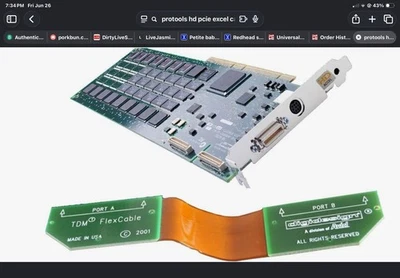 Pro Tools Hd Accel PCIe Audio/MIDI Interfaces for sale - eBay
