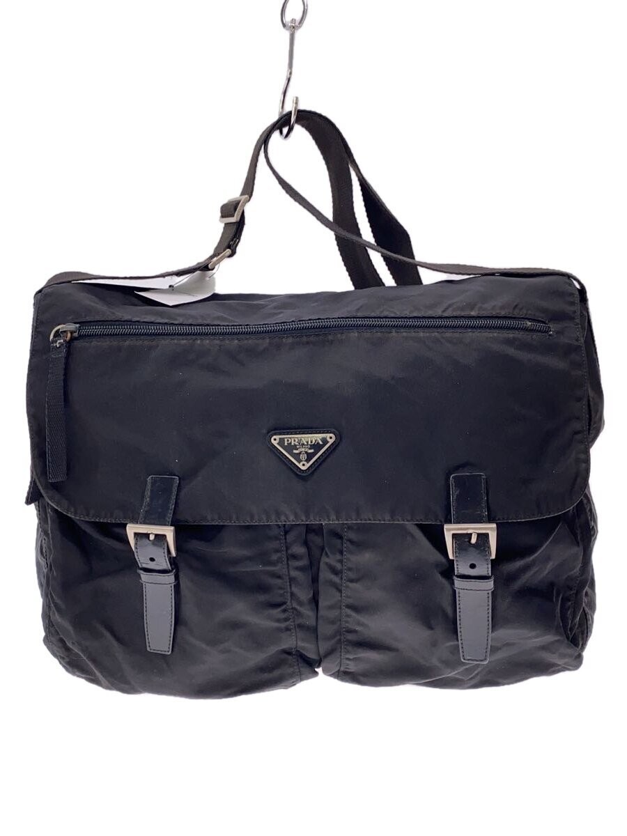 Prada Black Nylon Shoulder Bag-image
