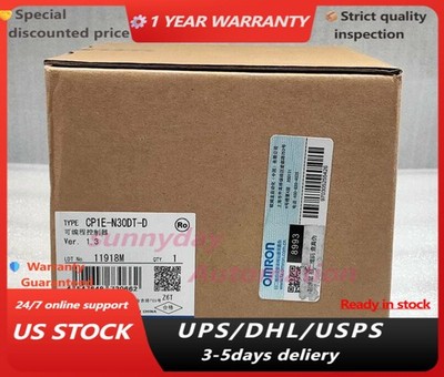 Omron CP1E-N30DT-D Programmable Controller New One CP1EN30DTD US Free TAX