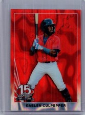 Kaelen Culpepper 2025 Leaf National NSCC Baseball 1/1 Pre Production Proof