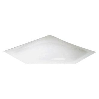Specialty Recreation NSL3013W 15''W x 34''L White Neo Angle Outer Skylight