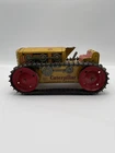 VTG 1940s 50s Marx Tin Litho Wind Up Heavy Duty Diesel Caterpillar Toy Tractor