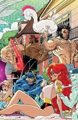 NYX #1 Virgin Kaare Andrews Exclusive X-men Xmen 1