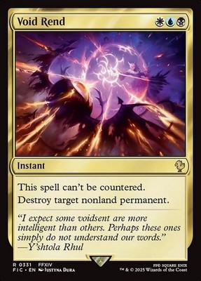 Void Rend 331 R Normal FIC MTG NM